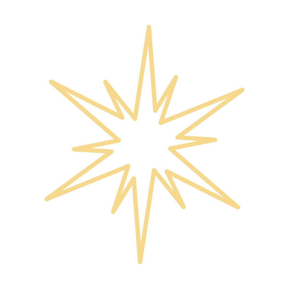 Sparkling Effect Illustration. Yellow, gold, orange sparkles symbols vector. Sparkle Icon. Bright firework, decoration twinkle, shiny flash. Glowing light effect stars and bursts collection. vector