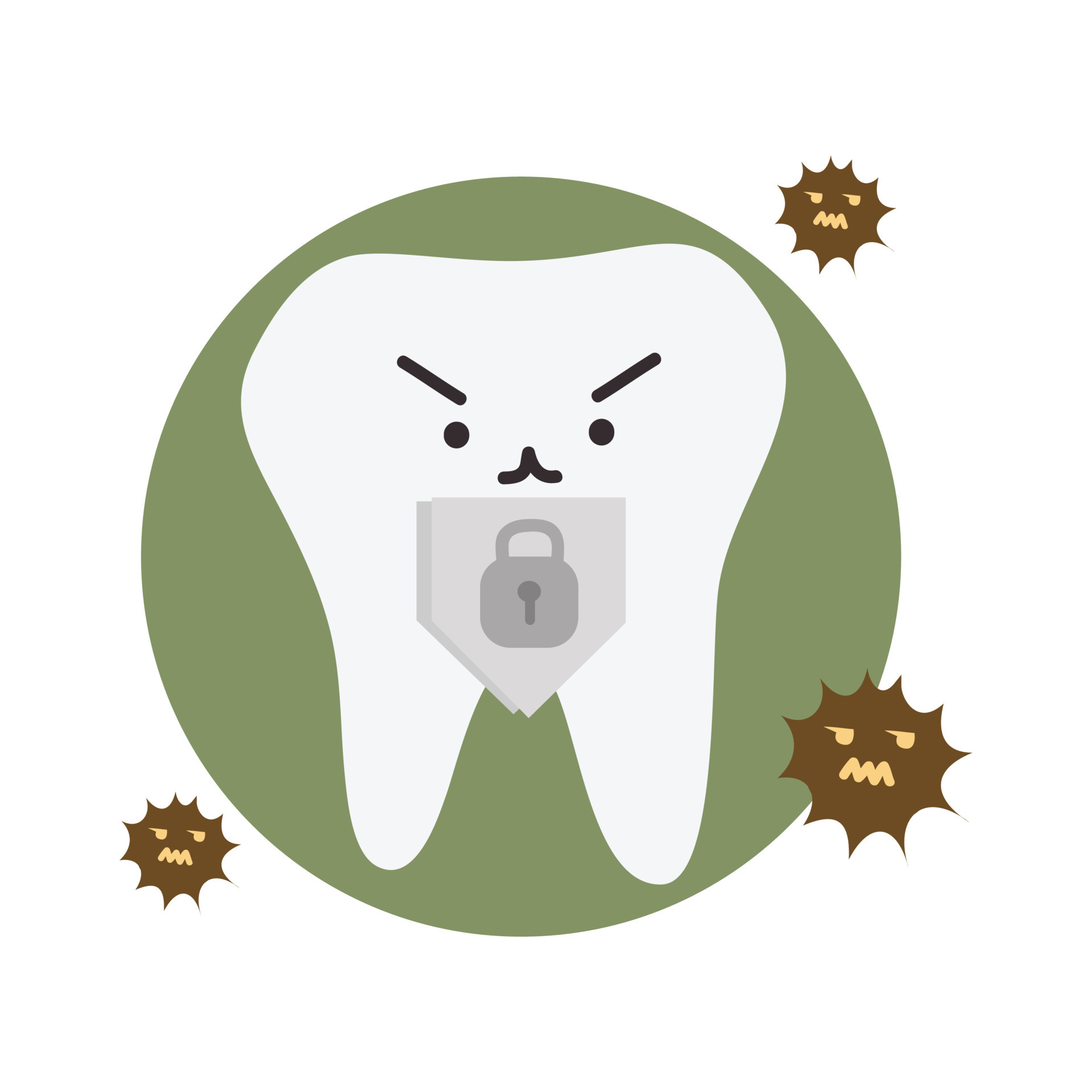 dientes dibujos animados personaje ilustración. dibujos animados dental personaje. linda