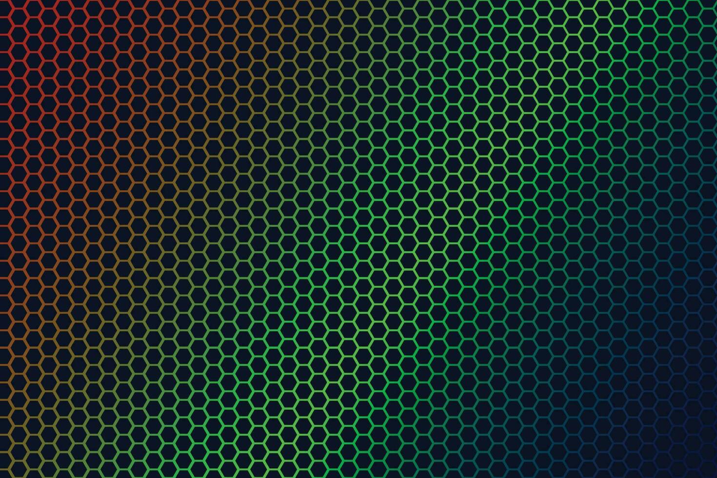 Hexagon technology pattern background vector