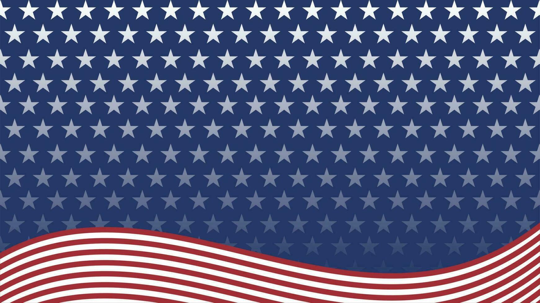 american independence day background vector