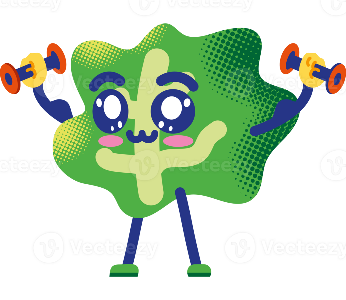kawaii lettuce healthy food png