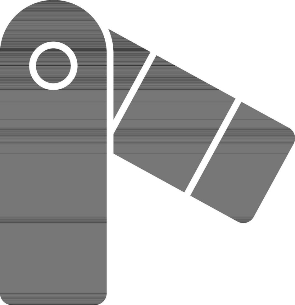 Pantone Icon In black and white Color. vector