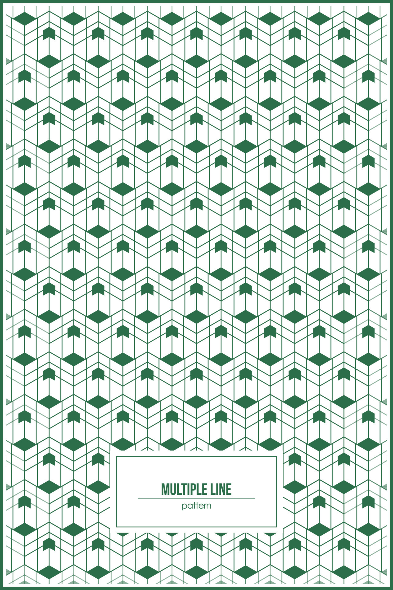 multiple green line pattern and randomly stack 24469178 Vector Art at ...