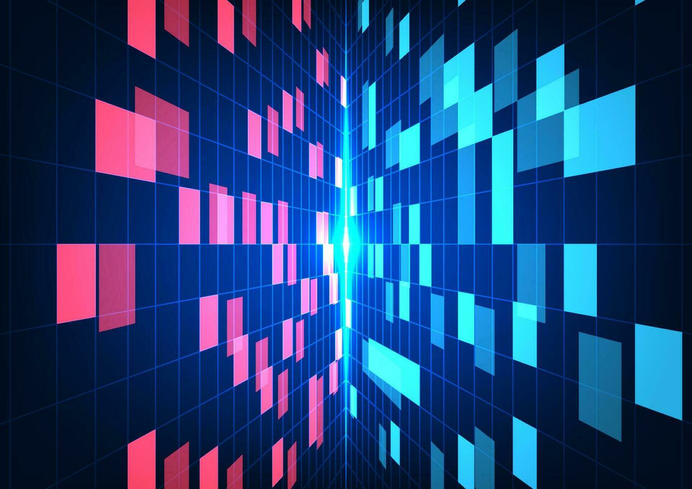 Technology background Internet connection is a modern technology innovation. Helps to find information, communication, doing international business more conveniently. vector