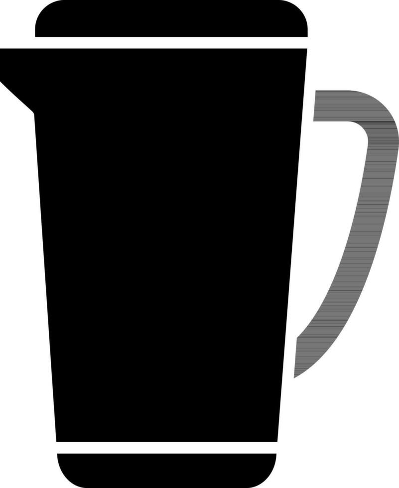 Jug icon in flat style. vector