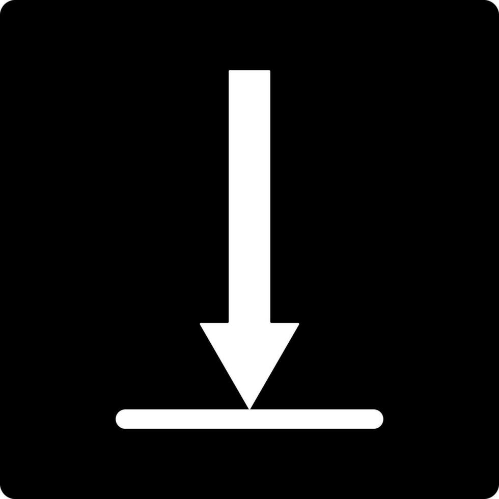 Import delivery parcel icon or symbol. vector