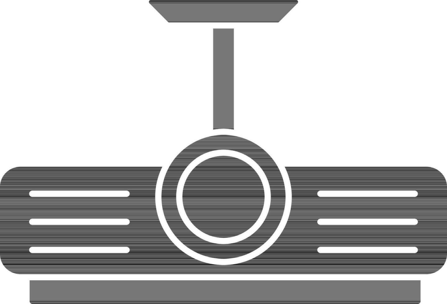 Flat Style Projector Icon In Outline. vector