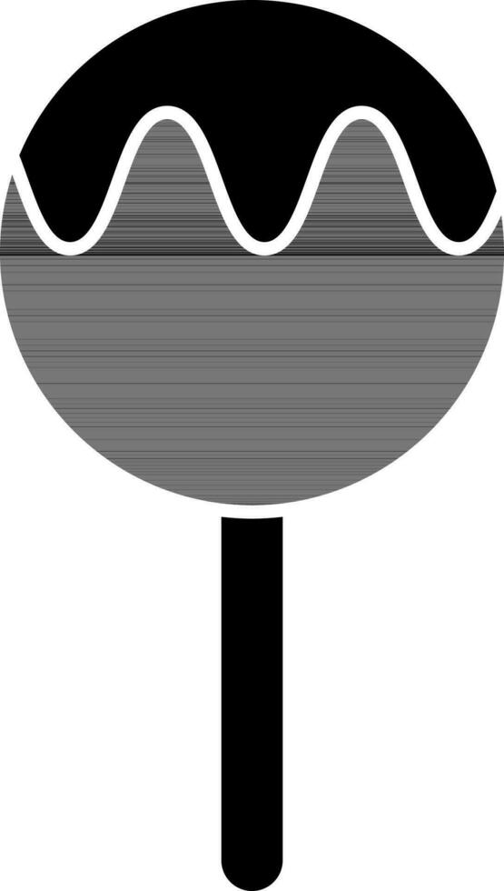 Lollipop Icon Glyph vector