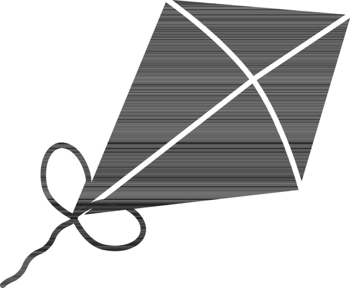 Kite Icon Glyph vector
