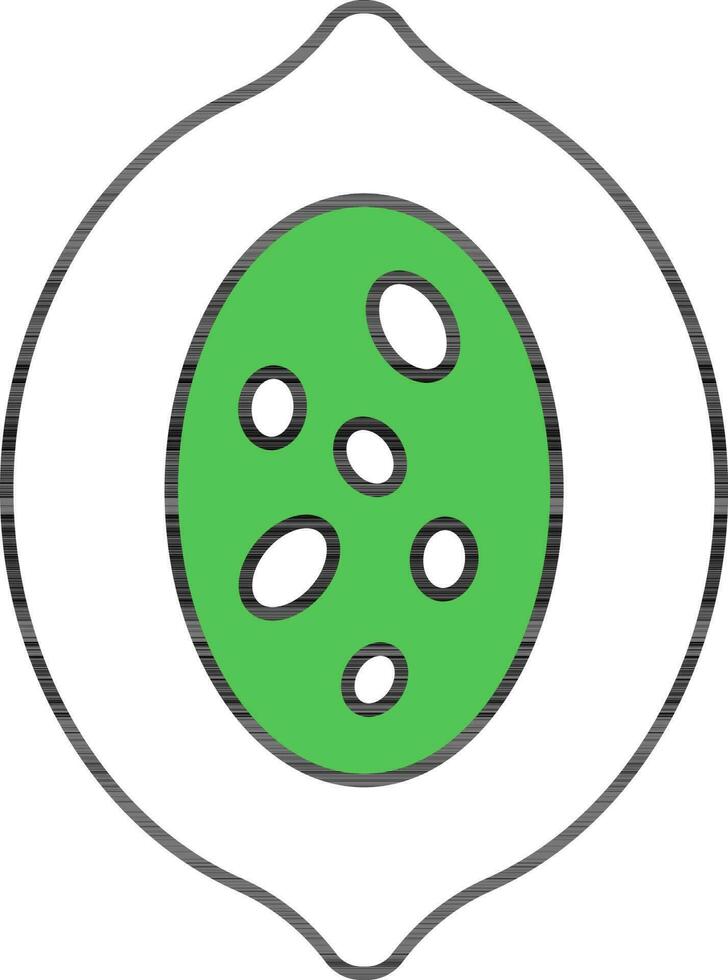 Hajar AL Aswad Black Stone Icon vector