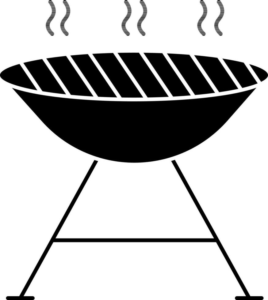 Barbecue Grill Icon vector