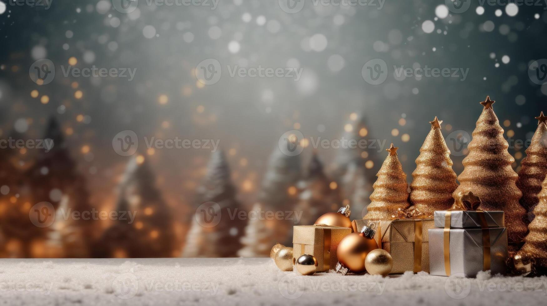 Merry Christmas empty background. Illustration photo