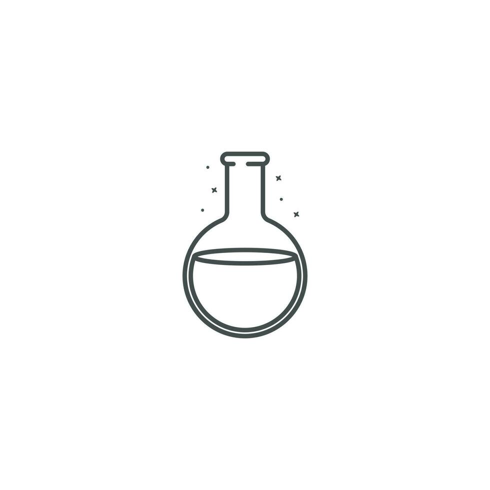 Chemical experiment laboratory equipment. equipment vector illustration design