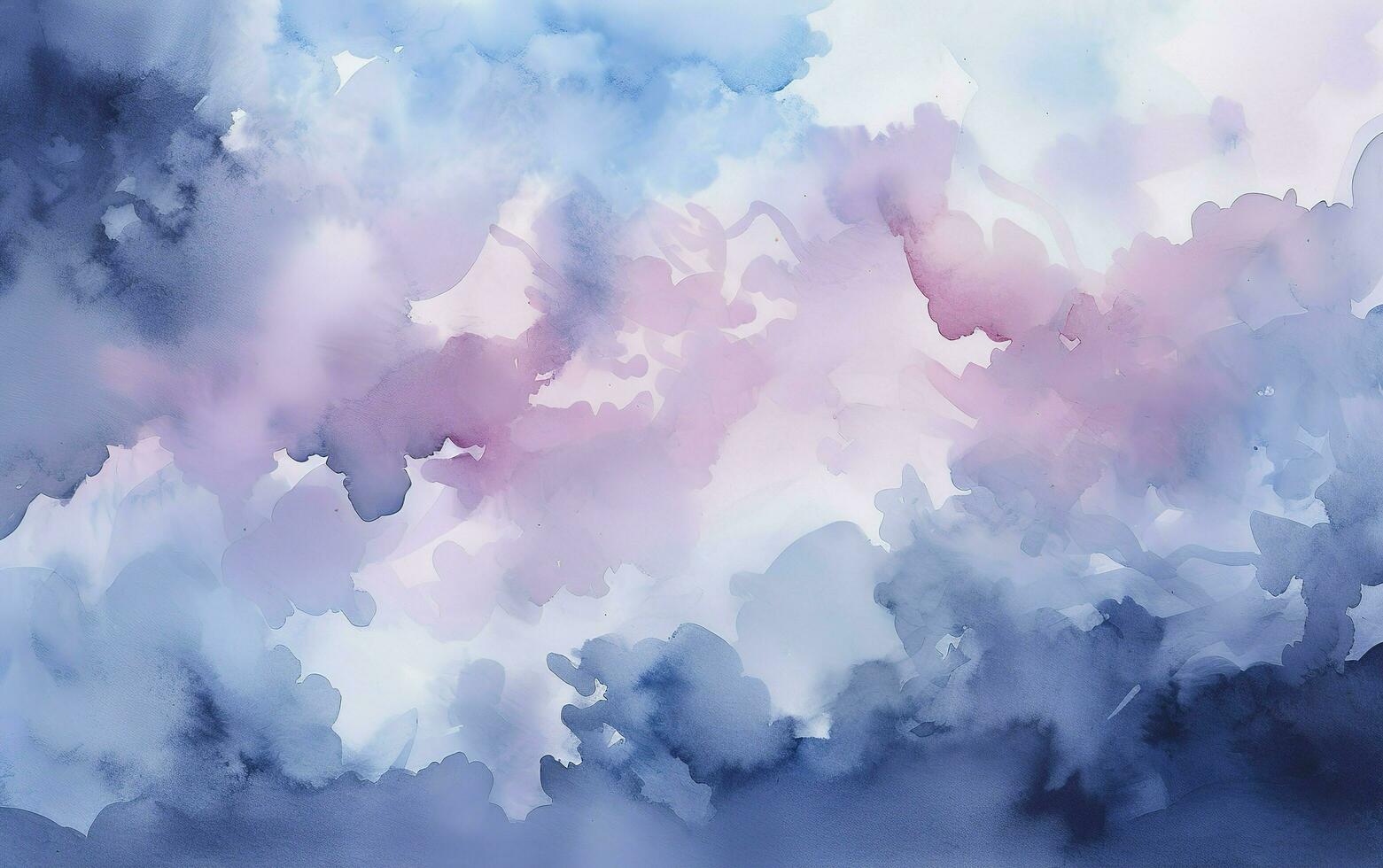 a beautiful watercolor abstract background featuring blue, purple, and pink, in the style of realistic blue skies, sky blue and white, light gray and sky blue, generate ai photo