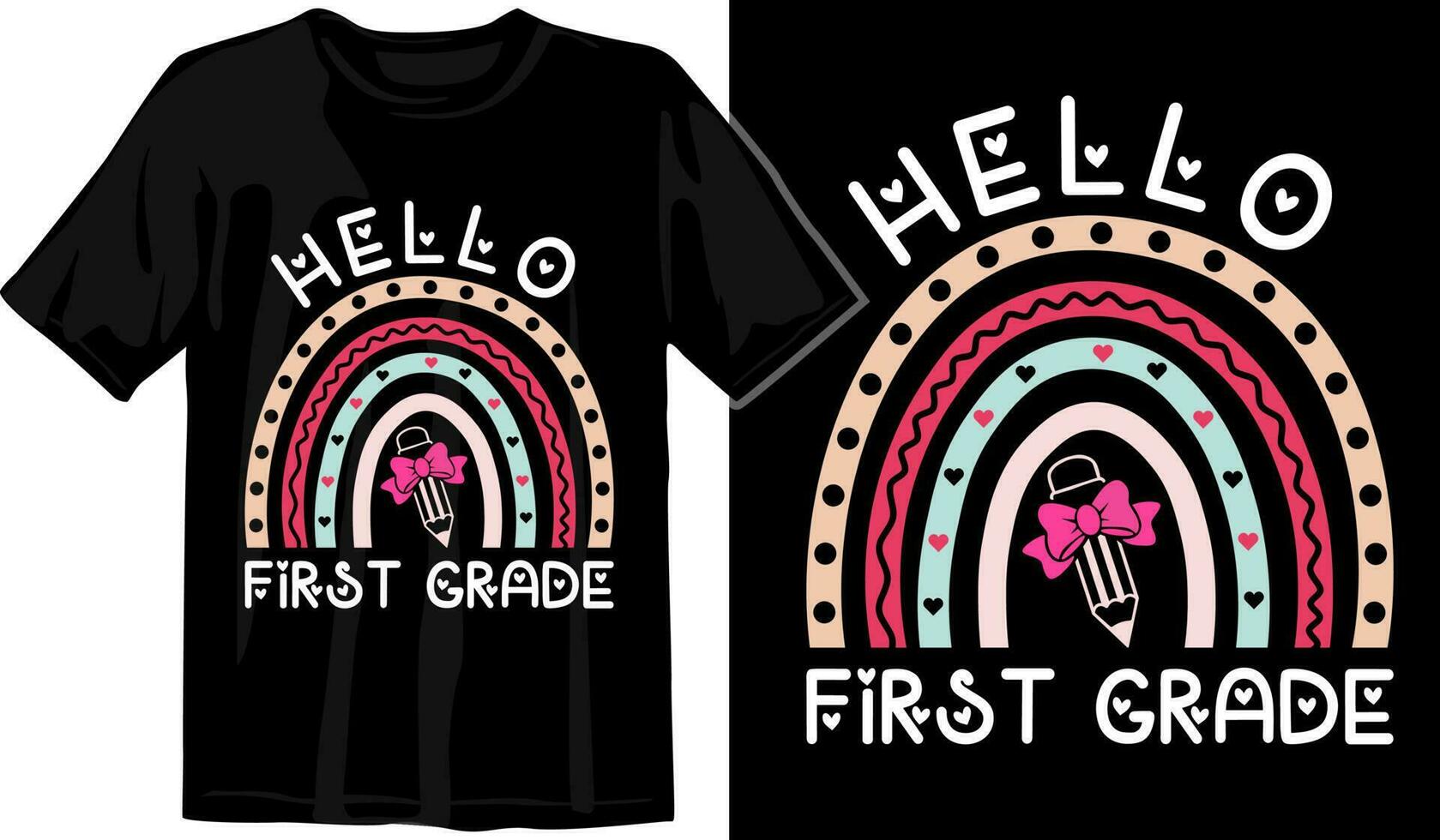 welcome back to school beautiful children typography t shirt design - back to school t shirt ready for print pro Vector