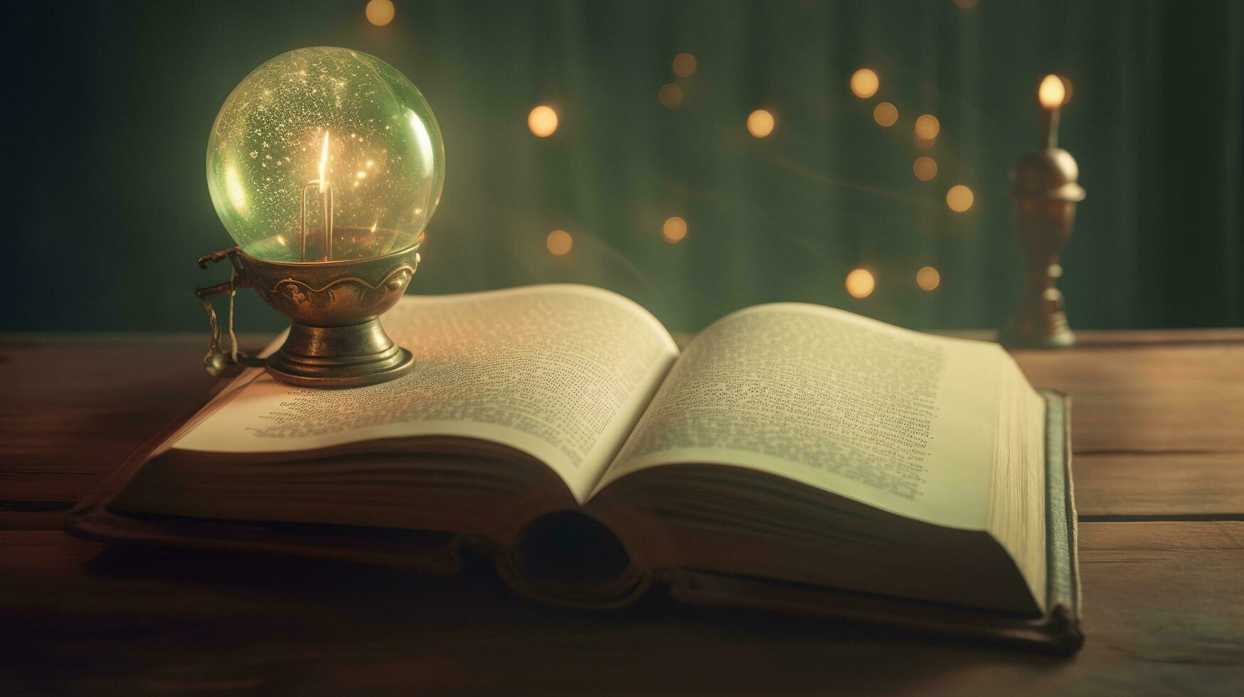 Open Book , generate ai photo