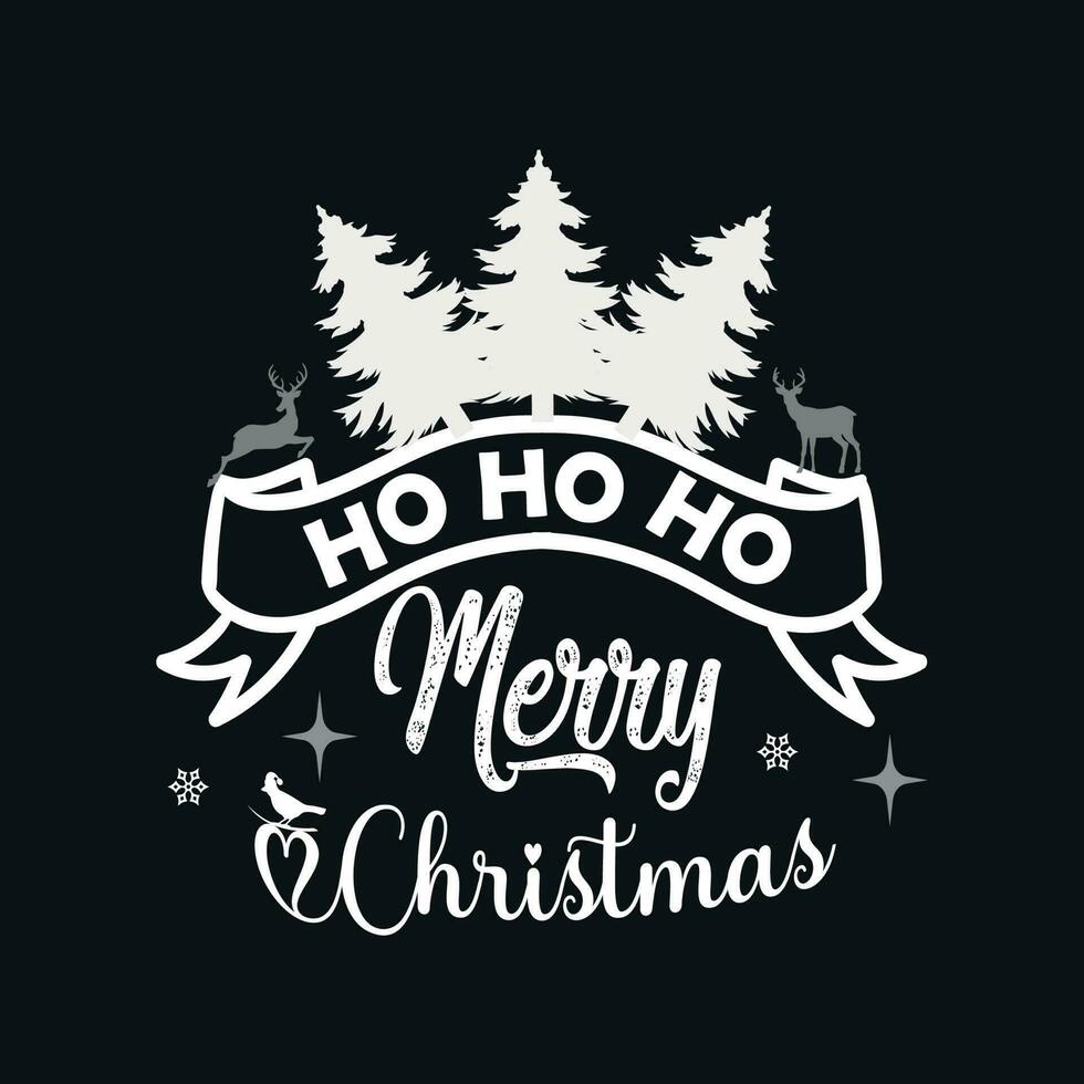 Christmas t-shirt design. Merry Christmas Vector text. Creative Christmas t-shirt design. Christmas.