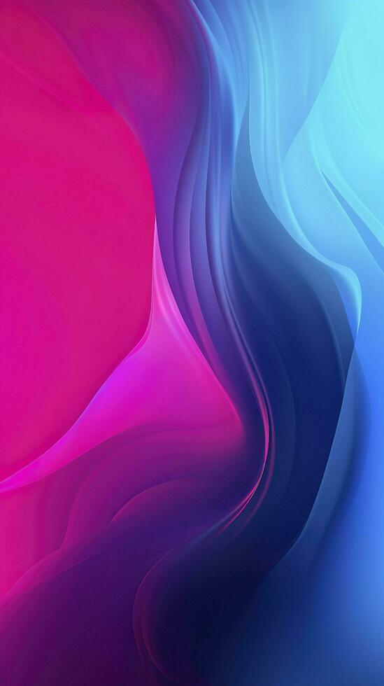 bright pink and blue ambient soft swish background, generate ai photo