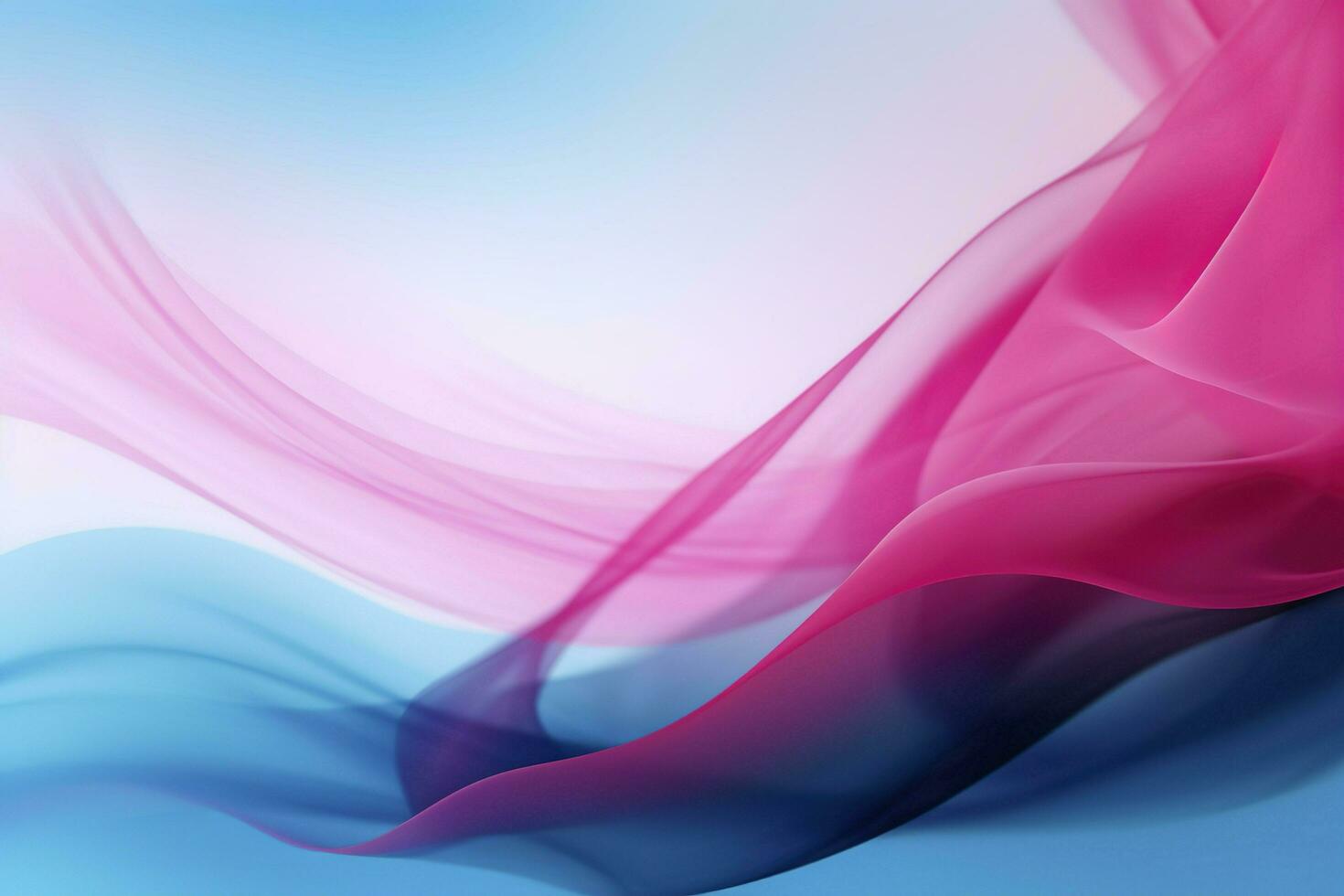 bright pink and blue ambient soft swish background, generate ai photo