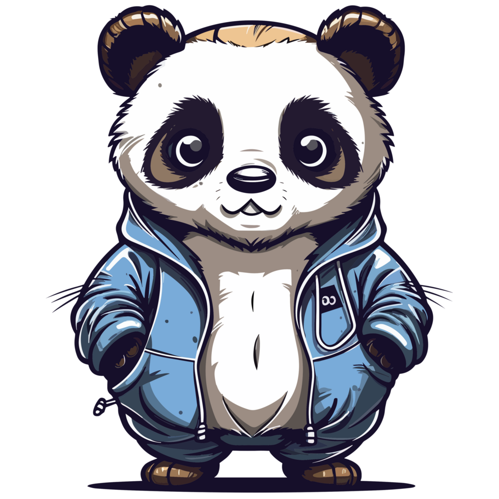 Cute Panda - png