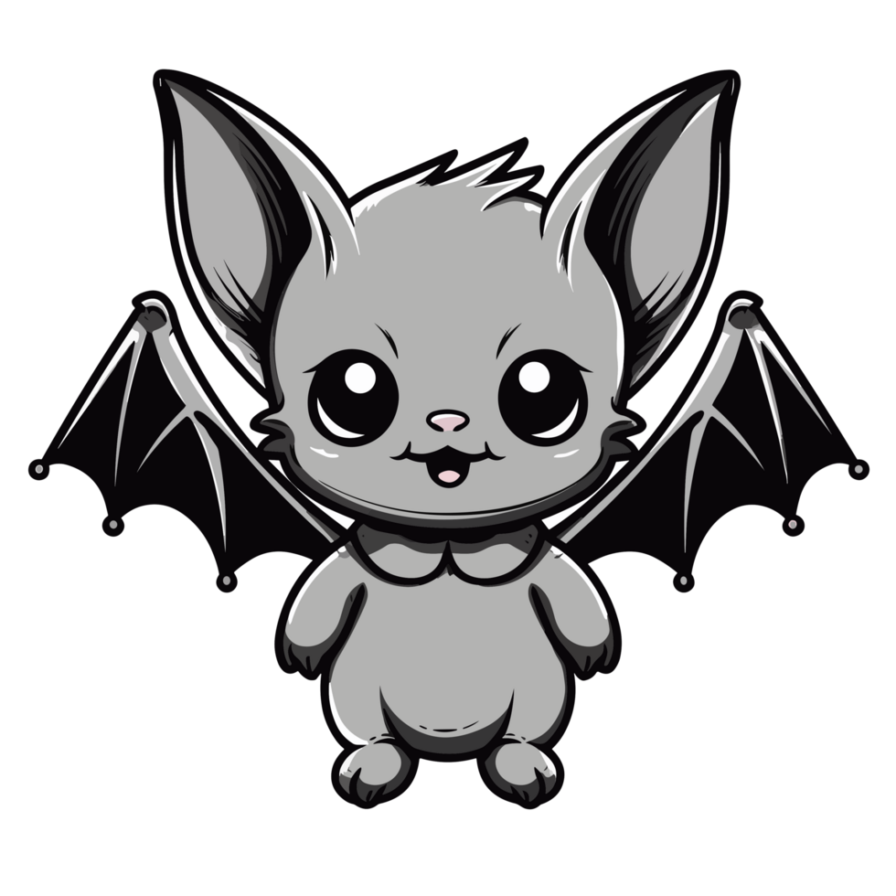 magnifique Halloween chauve souris - ai généré png