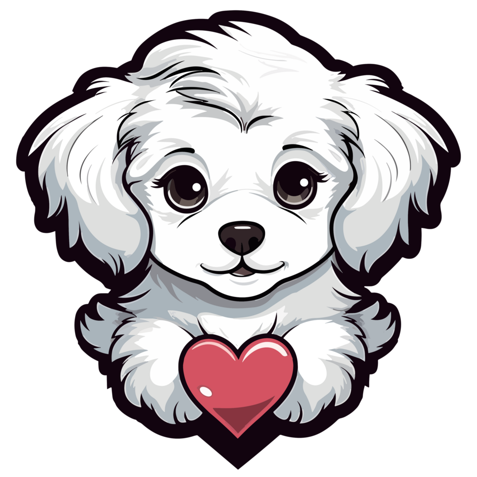 Cute Dog - png