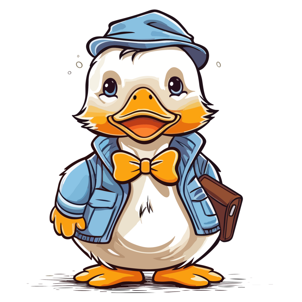 Beautiful Duck - png
