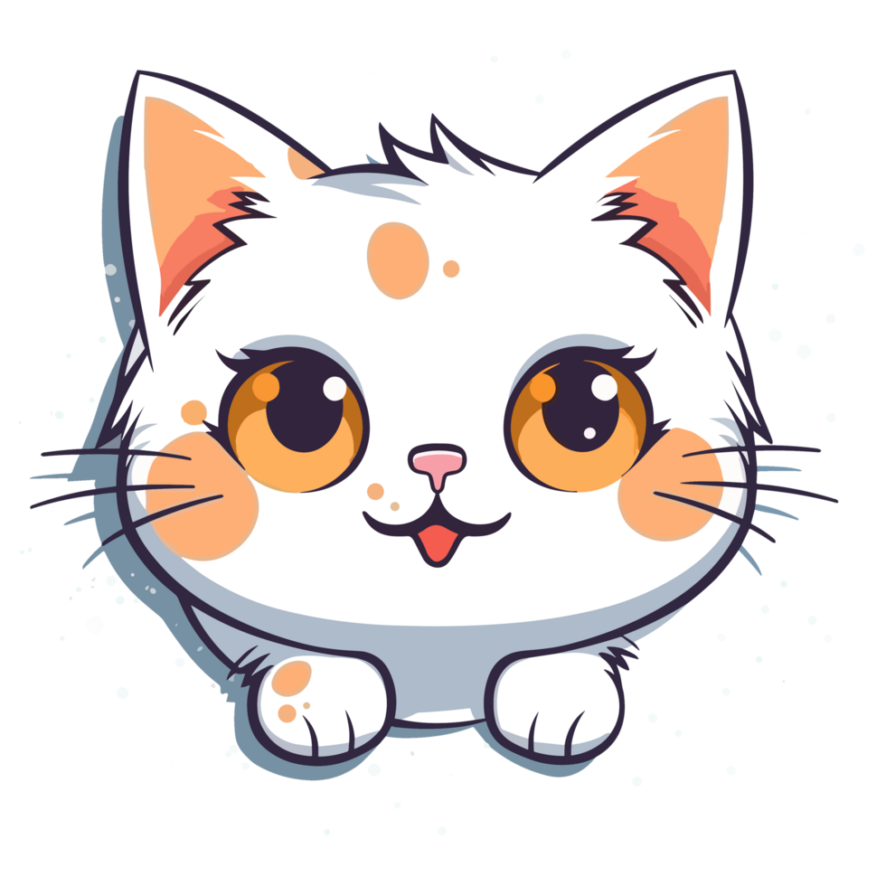 Lovely Cat - Kawaii Style - Ai Generated 24477385 PNG