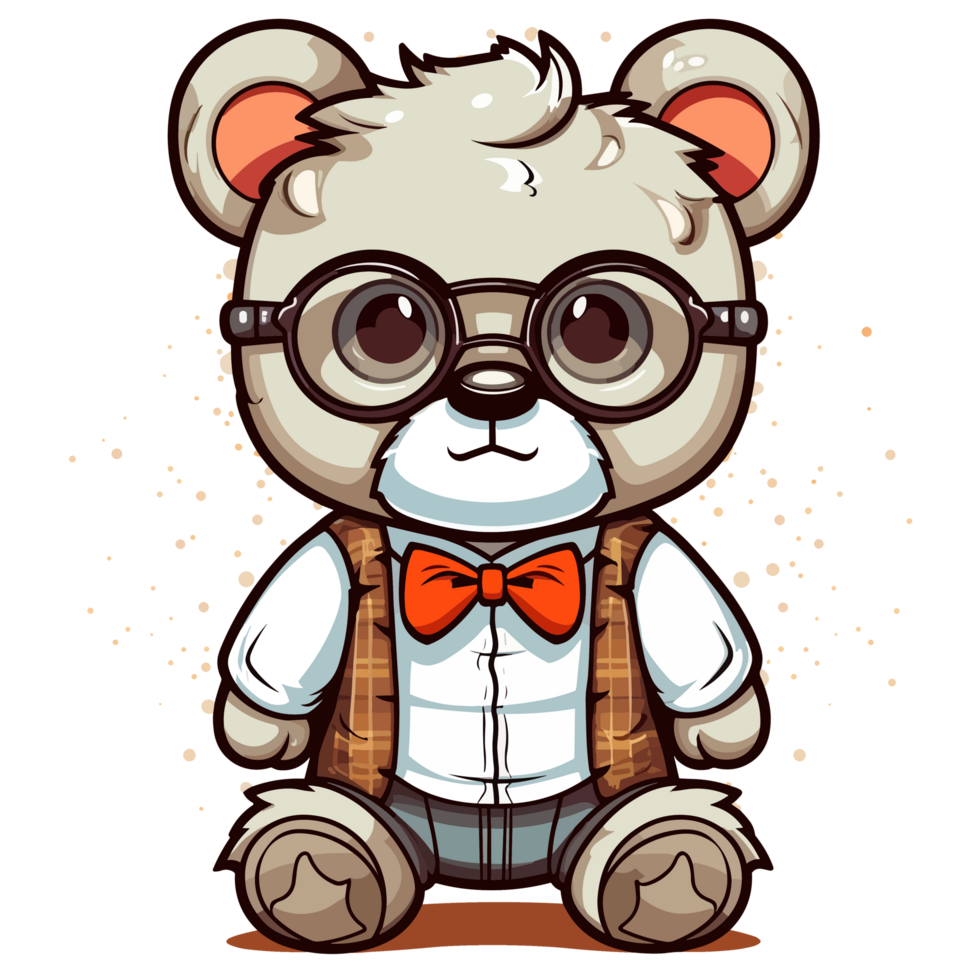 Cute Little Teddy Bear - png