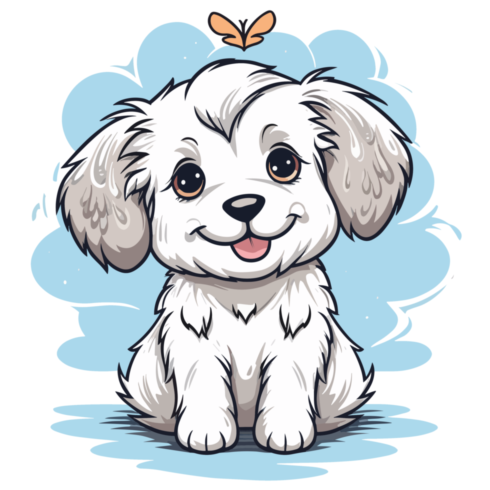 Cute Dog - png