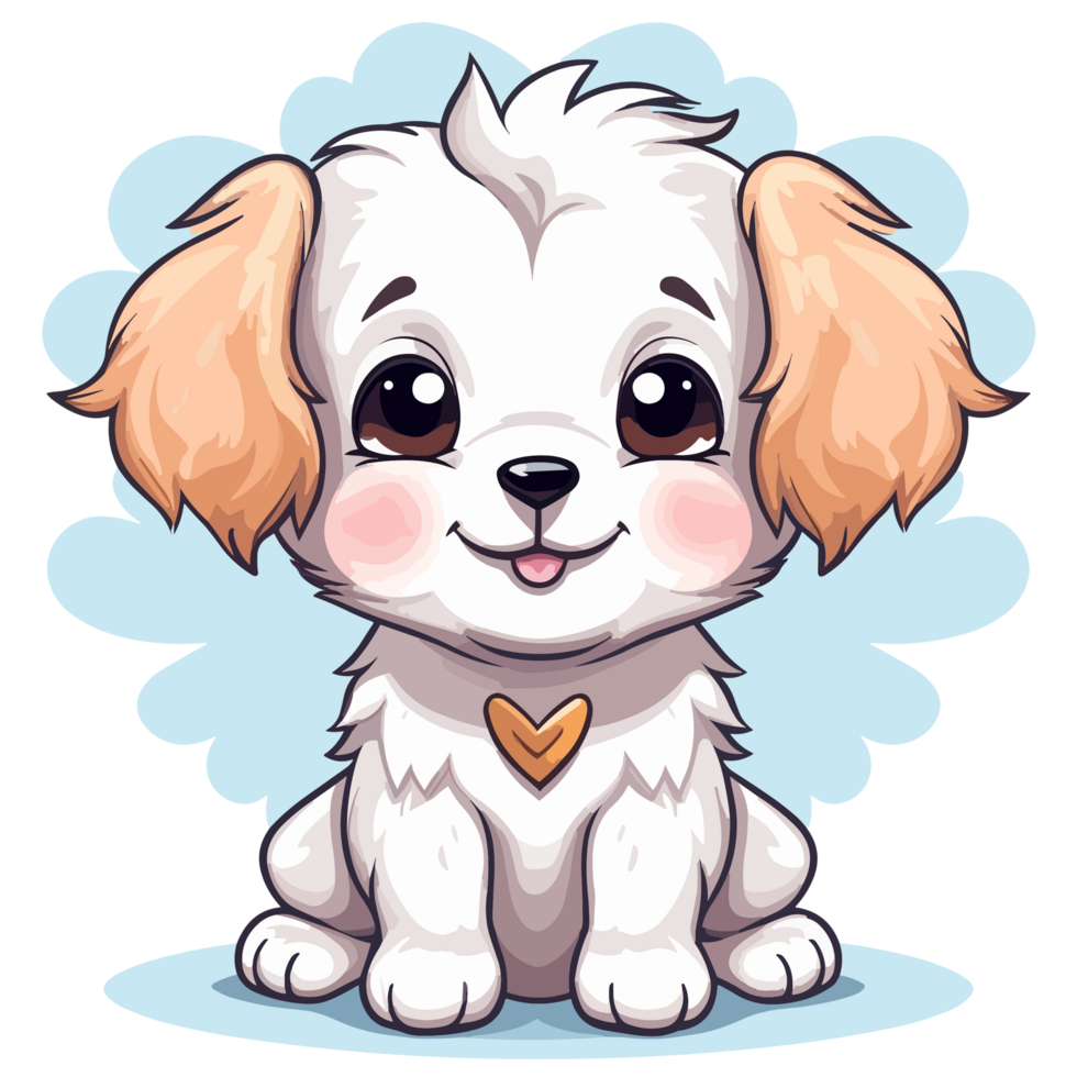 Cute Dog - png