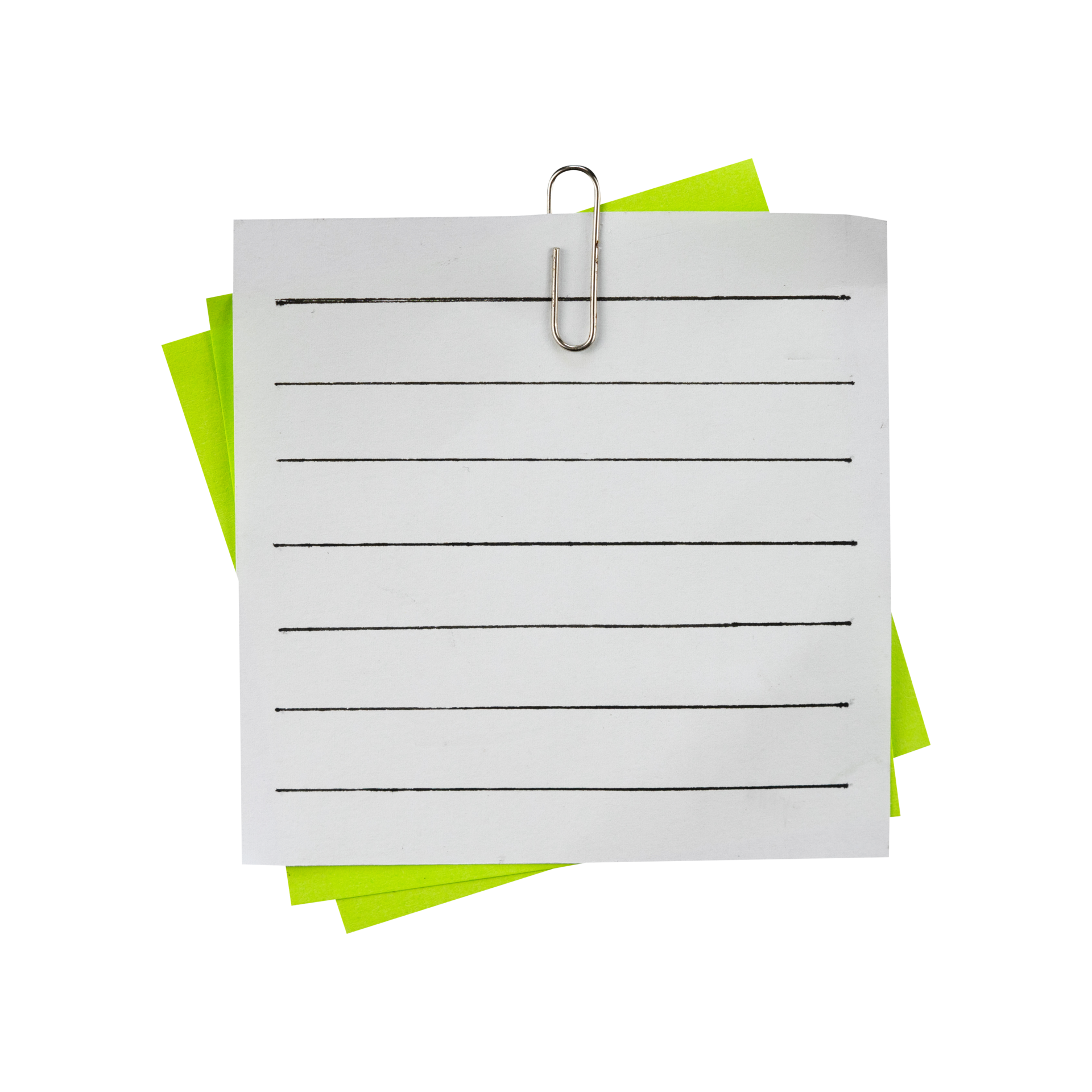 stack-of-note-paper-with-clip-isolated-24478118-png