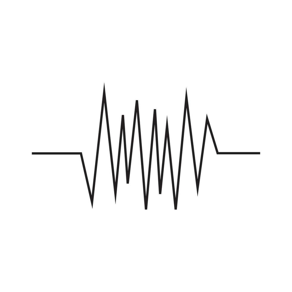 heartbeat icon vector
