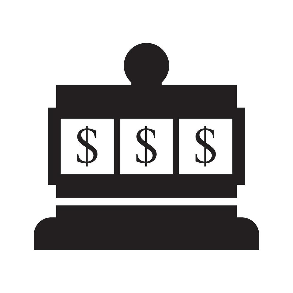 gambling icon vector