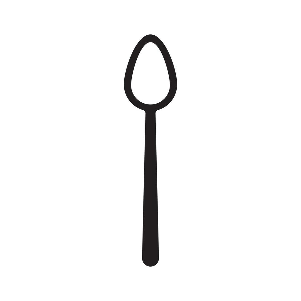 spoon icon vector