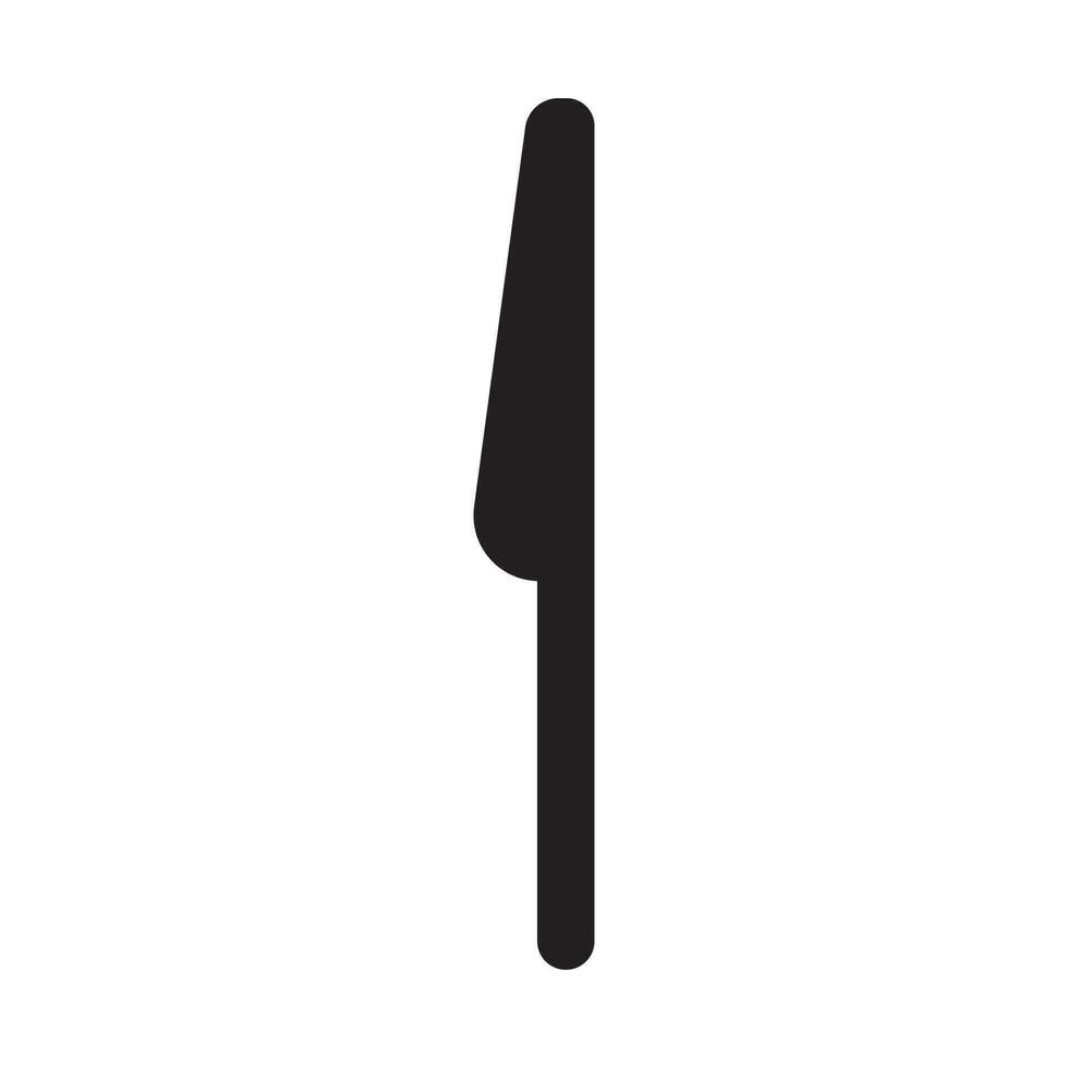 cuchillería icono vector