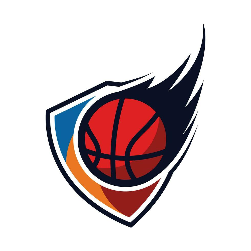 plantilla de diseño de vector de logo de baloncesto