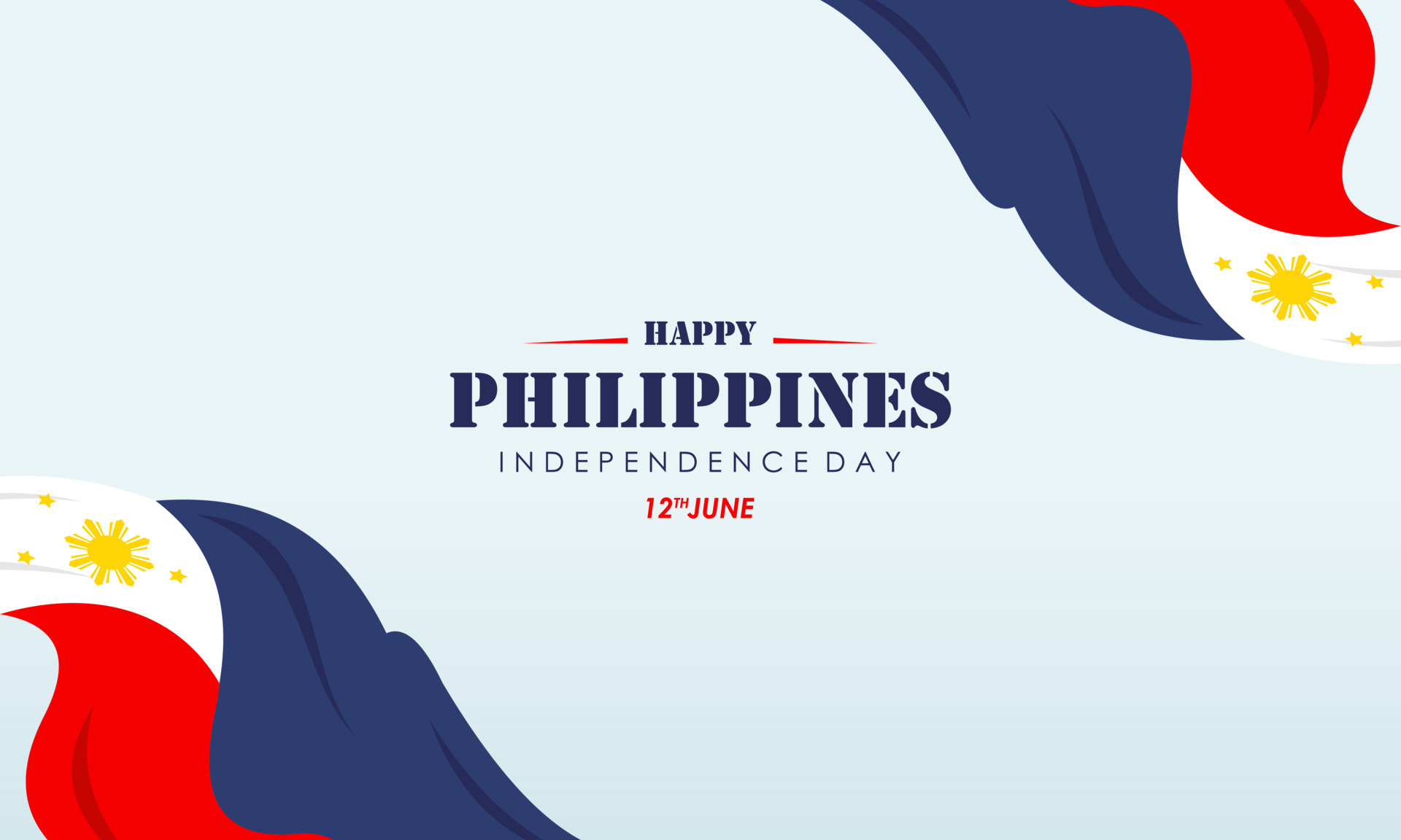 Celebrating the Philippines Independence Day Banner Background 24479096