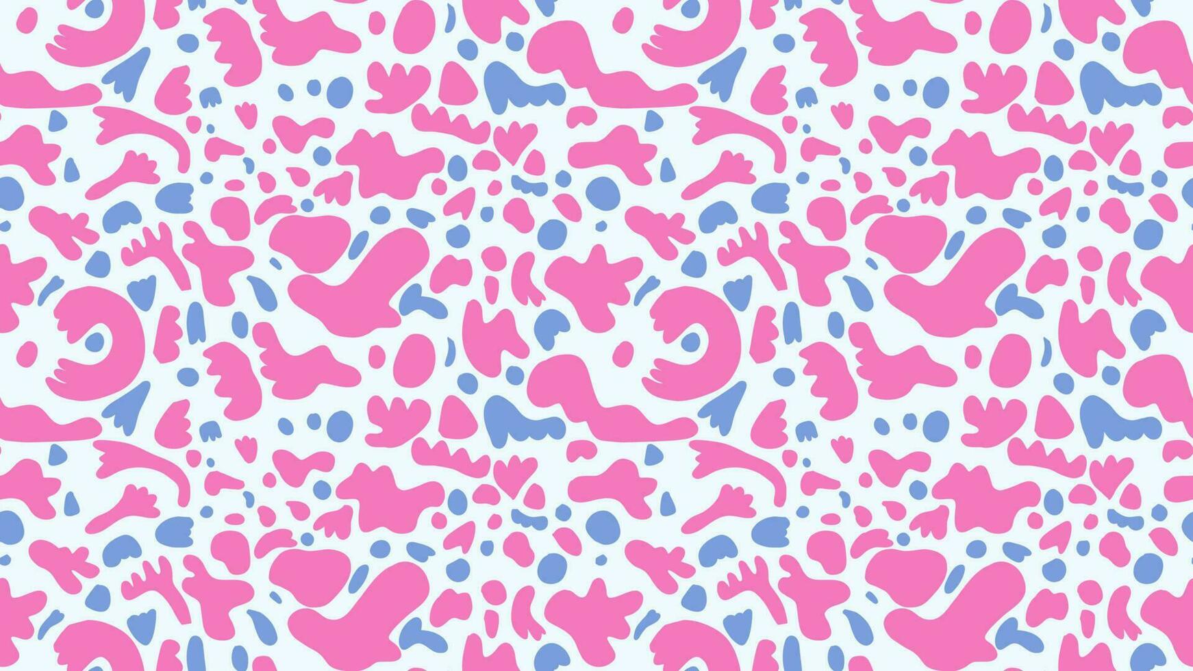 abstract background seamless pattern liquid pink and lite blue vector