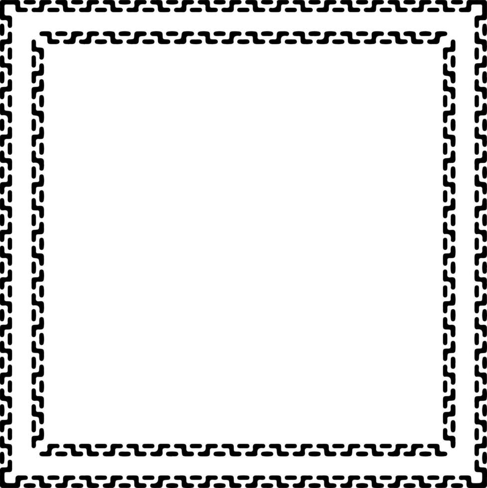 Black rectangle border for graphics design 24479550 Vector Art at Vecteezy