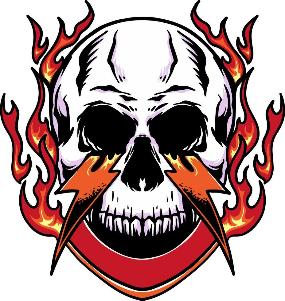 Skull design and skull vector art