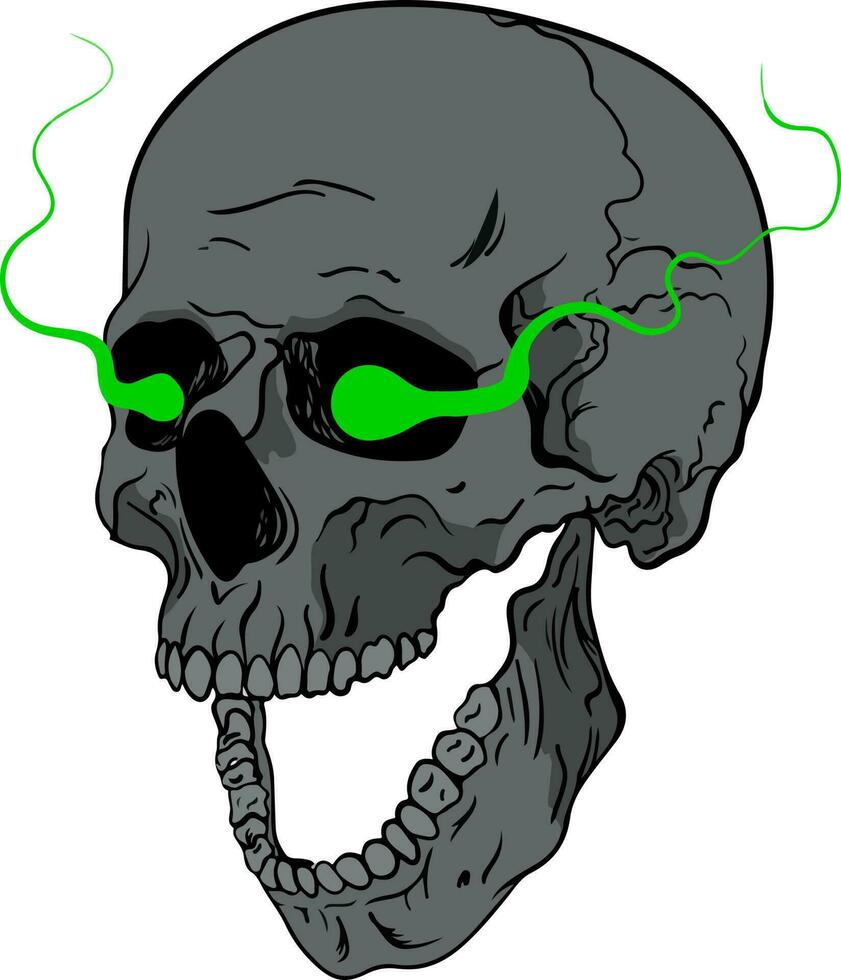 Skull design and skull vector art