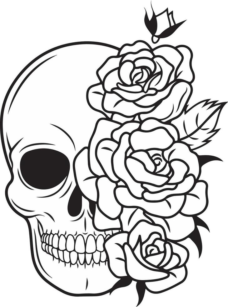 Skull design and skull vector art