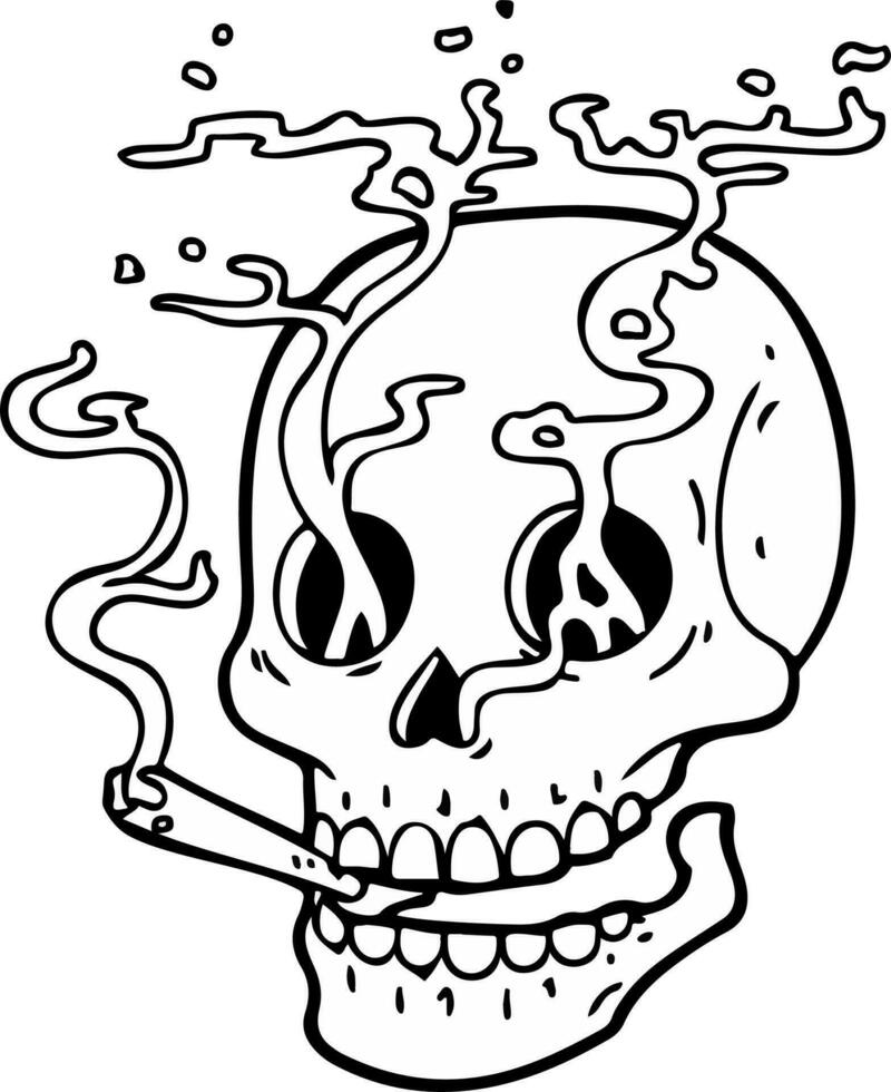 Skull design and skull vector art