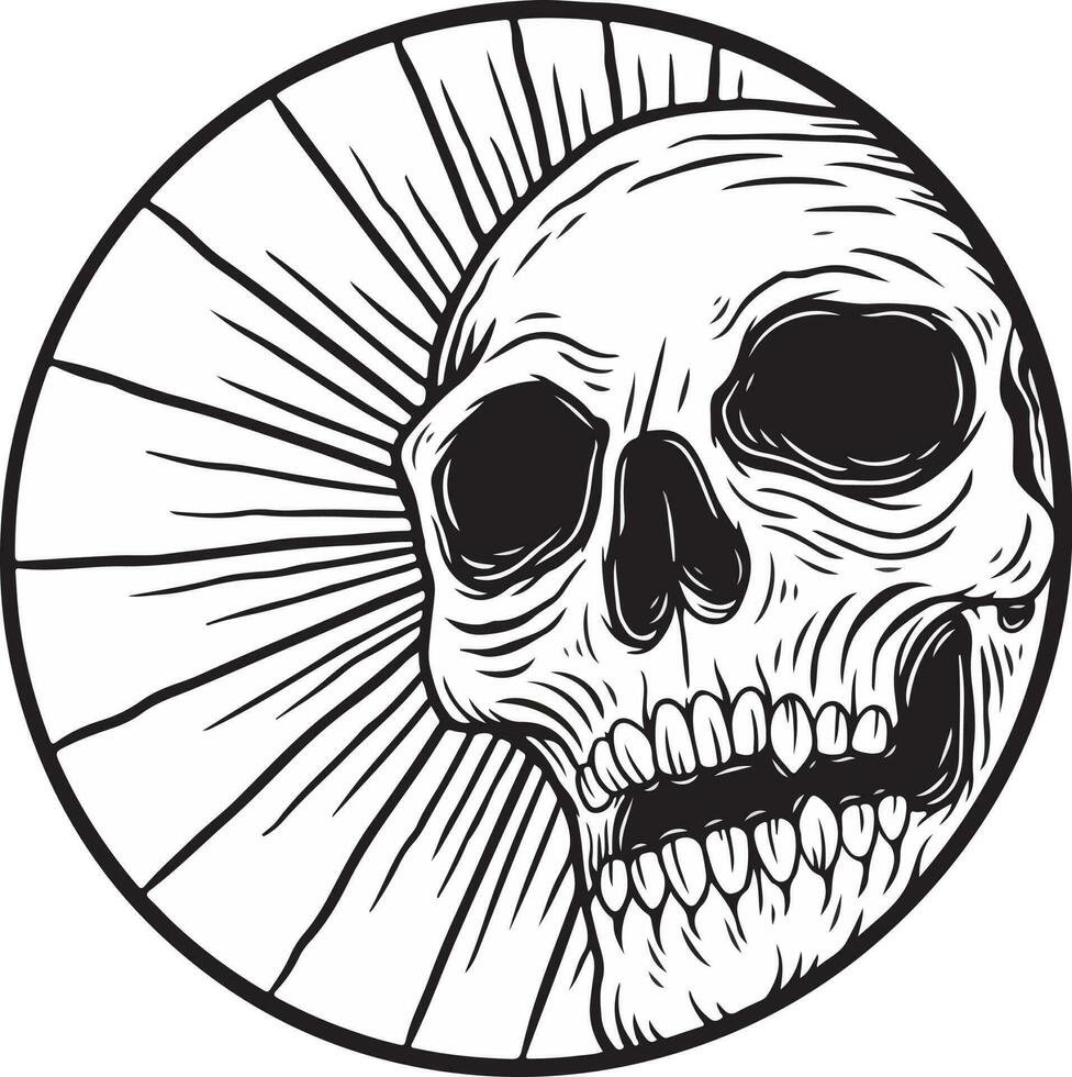 Skull design and skull vector art