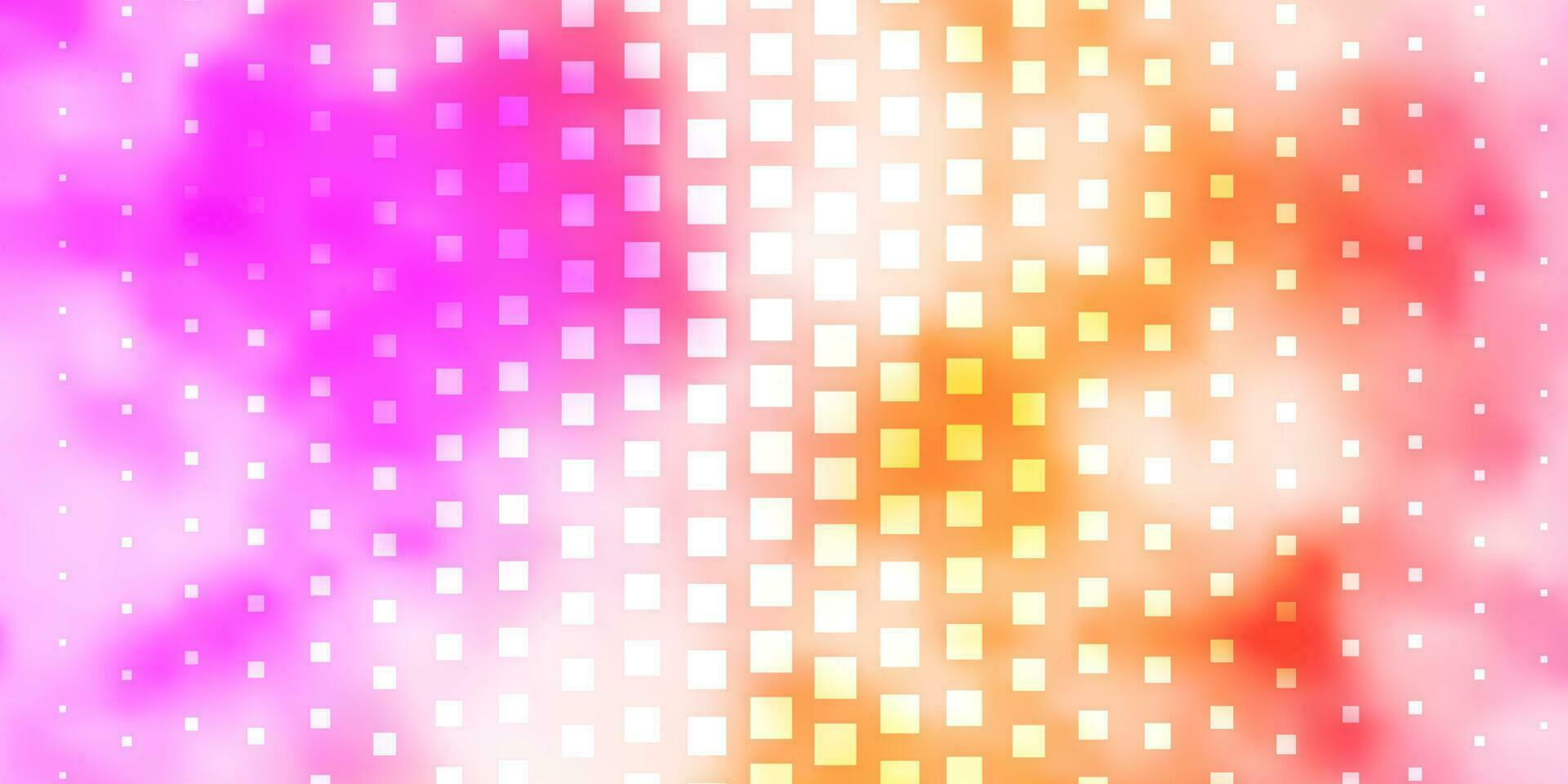 Fondo de vector rosa claro, amarillo en estilo poligonal.