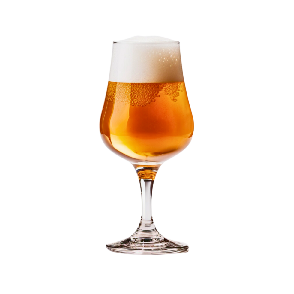 a frosty glass filled to the brim with a crisp, amber-hued beer. Tiny bubbles cling to the sides, hinting at the effervescence within. png