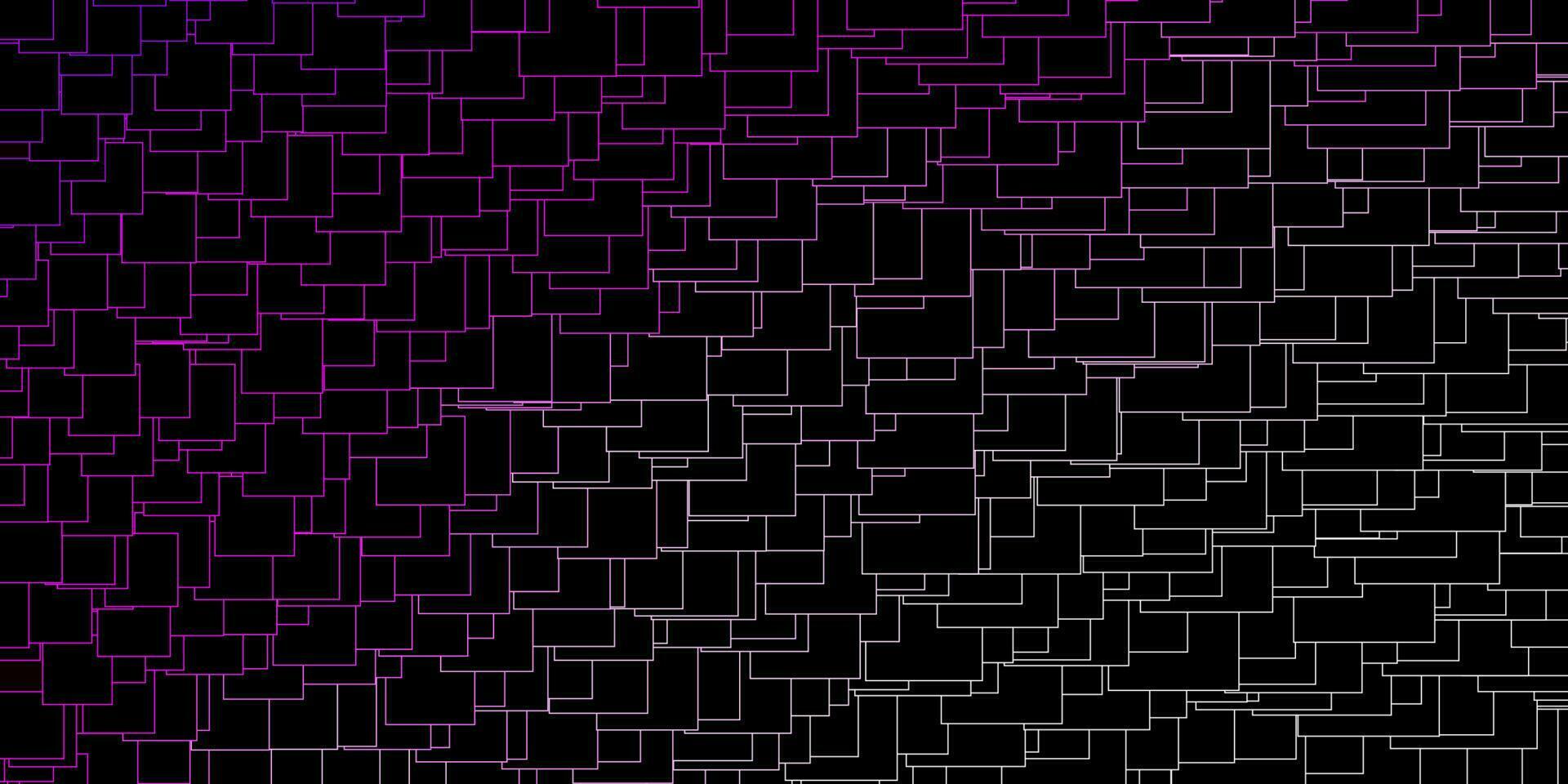 Dark Pink vector backdrop with rectangles.