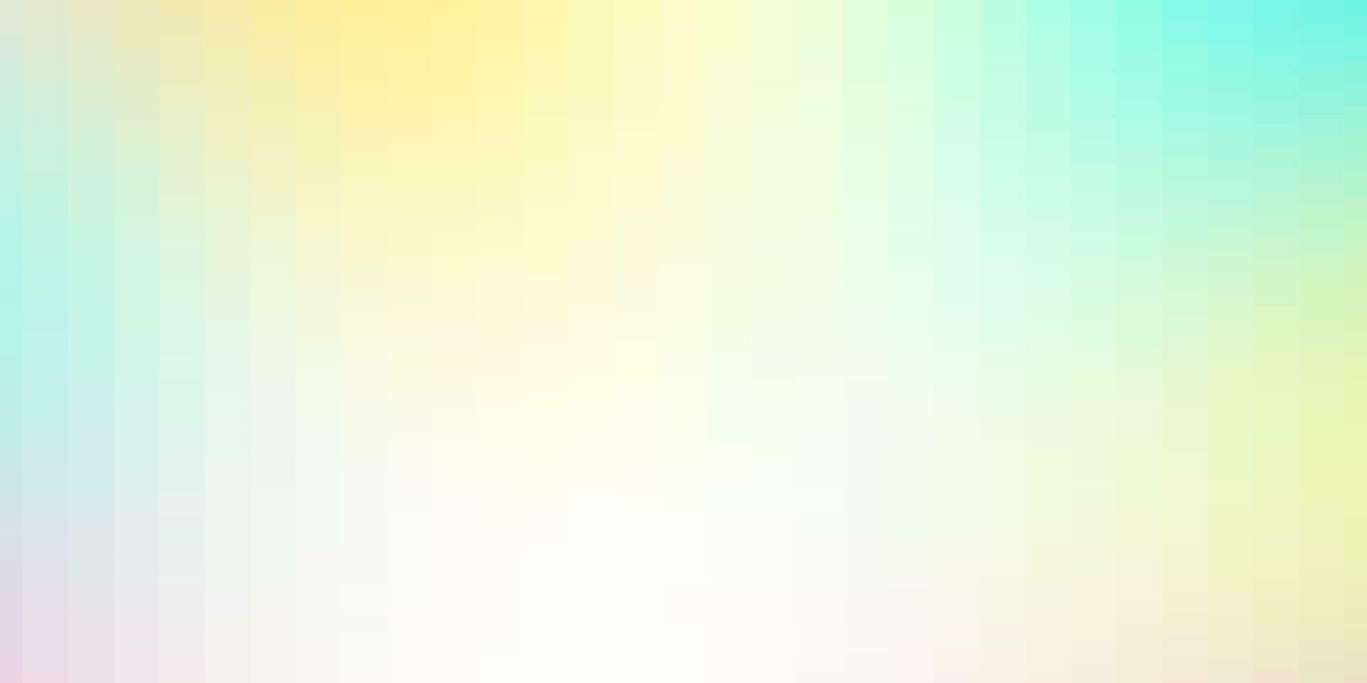 Light Multicolor vector pattern in square style.