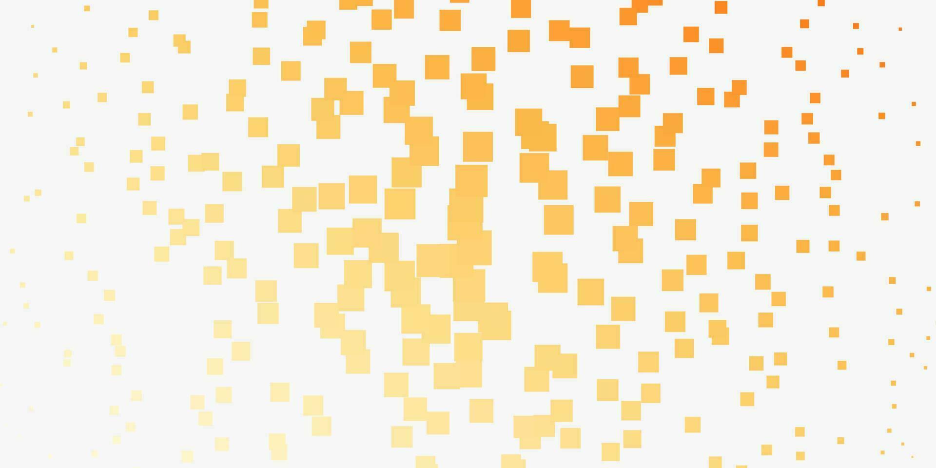 Light Orange vector pattern in square style.
